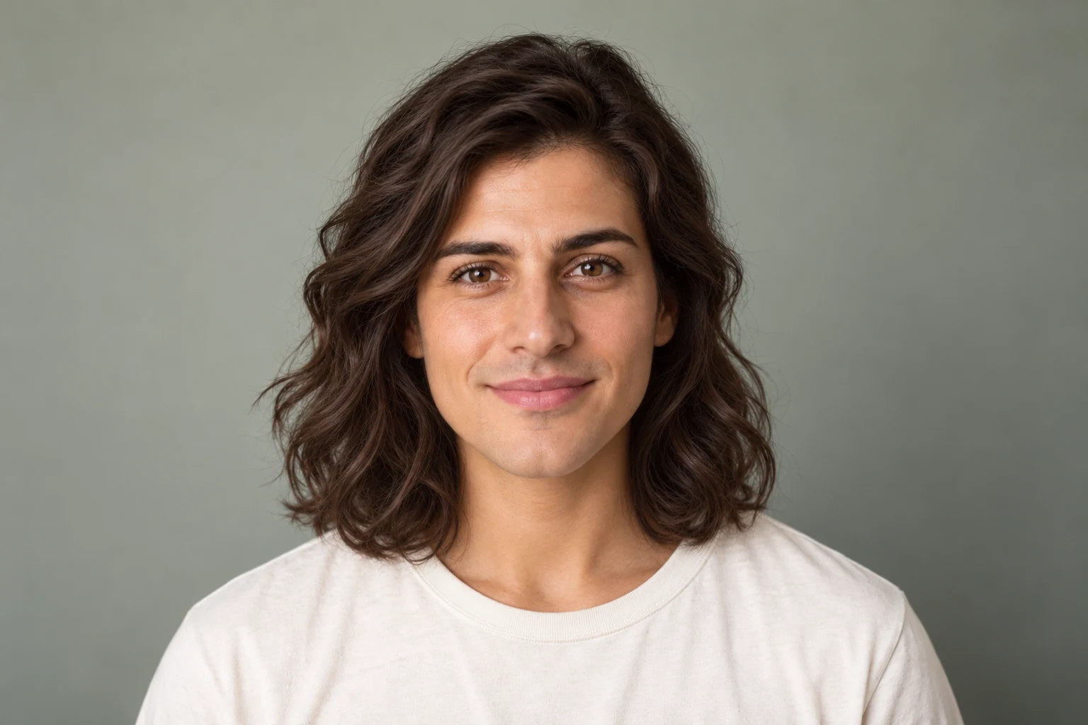 AI gender swapped portrait