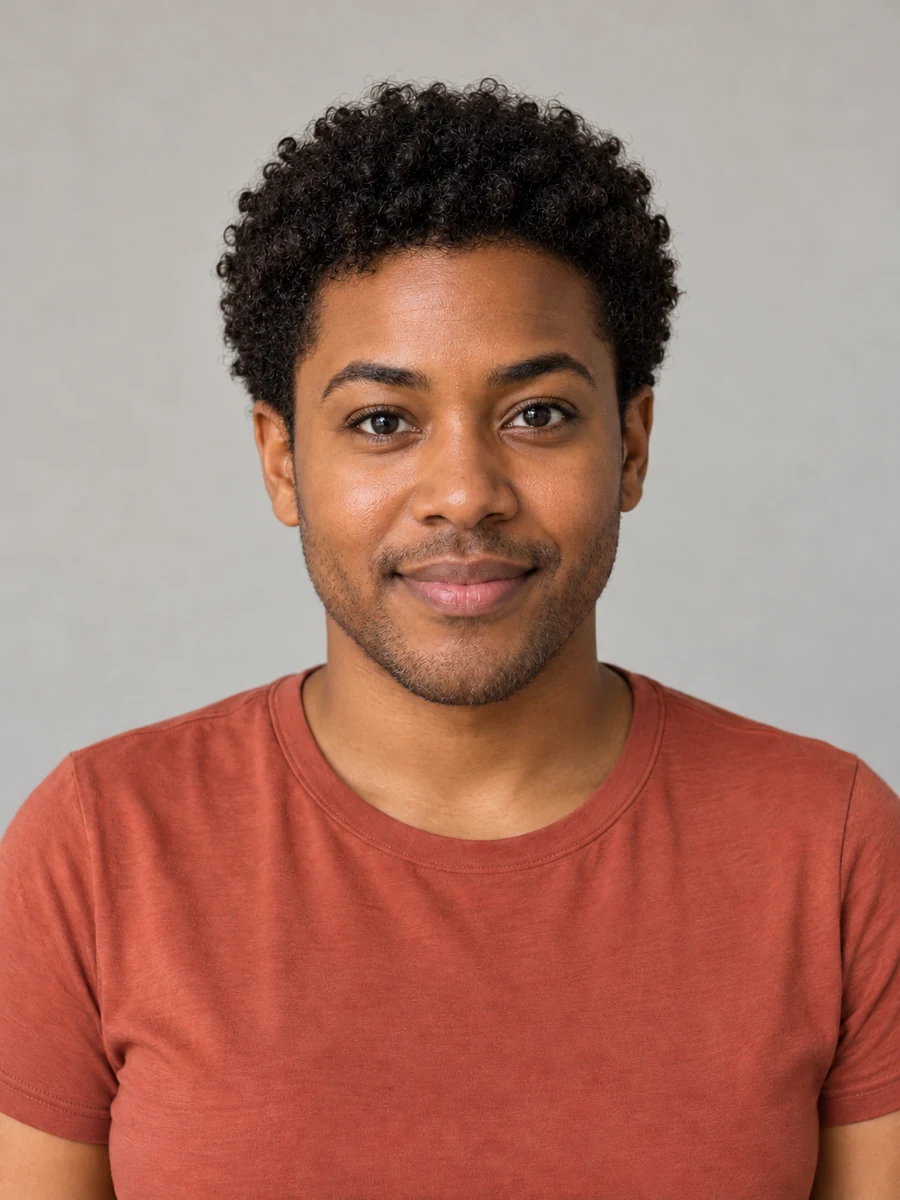 AI gender swap result: male version