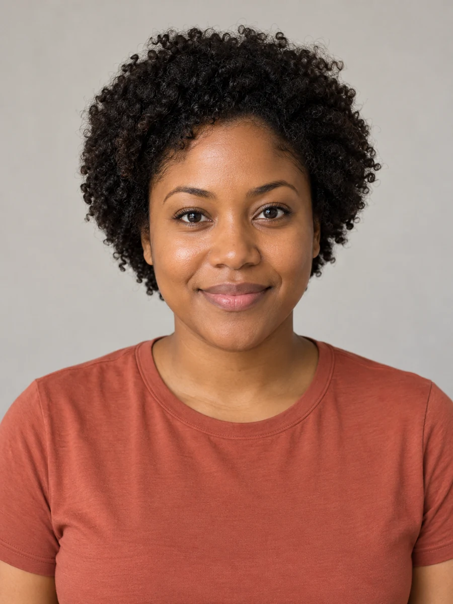 Original female portrait