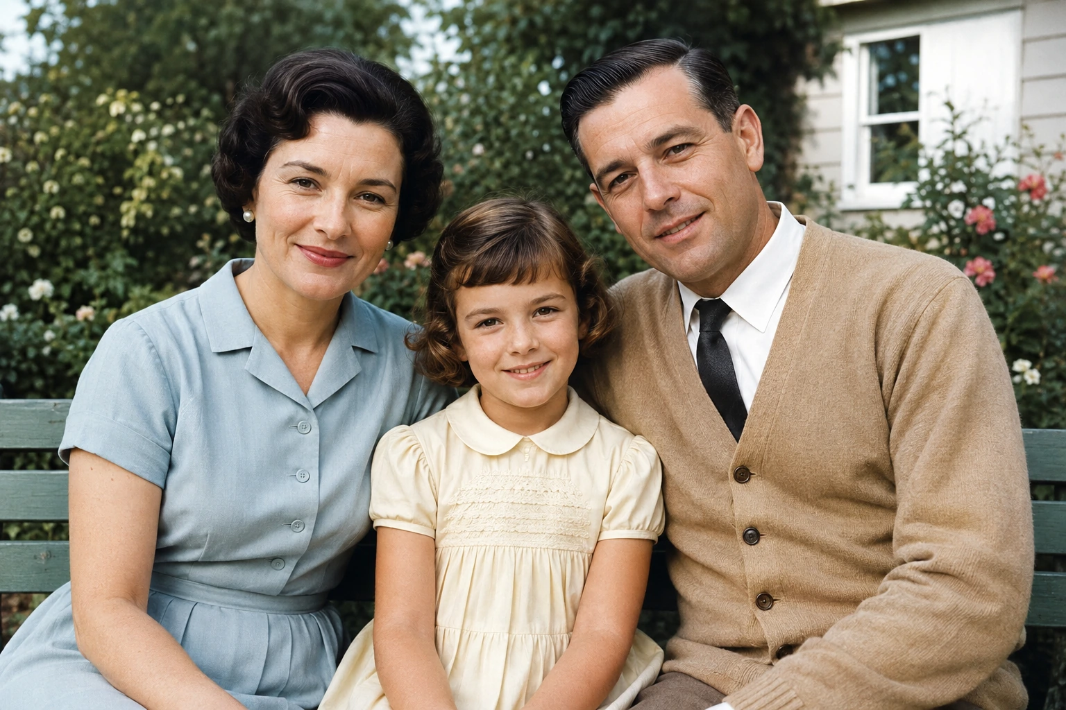 Restored family photo