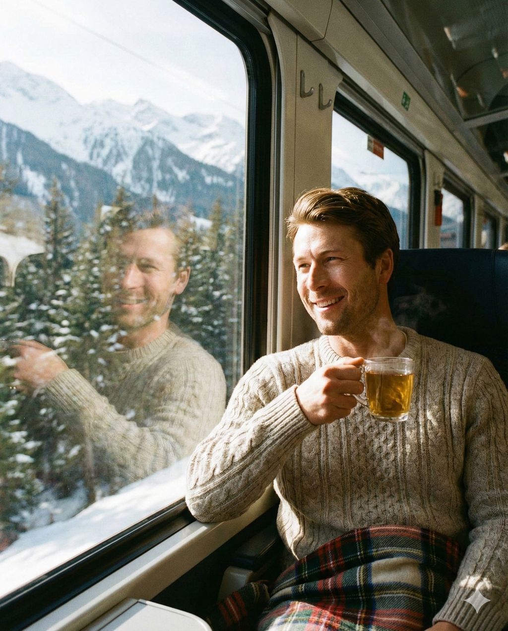 CREATE YOUR BEAUTIFUL TRAIN JOURNEY WINDOW SCENE PHOTO